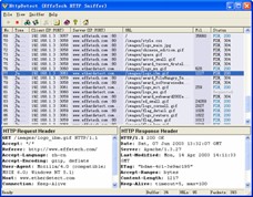 EffeTech HTTP Sniffer 4.1 screenshot